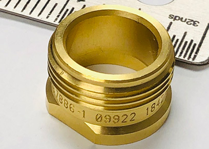 Screw Machined Brass Threaded Body